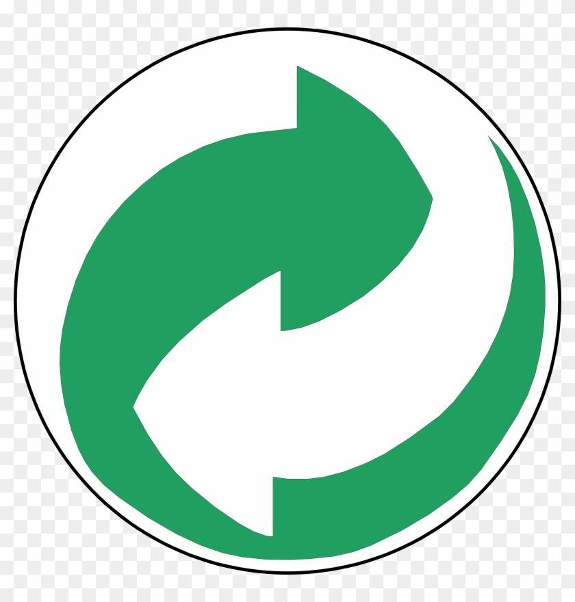 White Arrow Logo - Recycling Symbol Green And White Arrows And White Arrow Logo