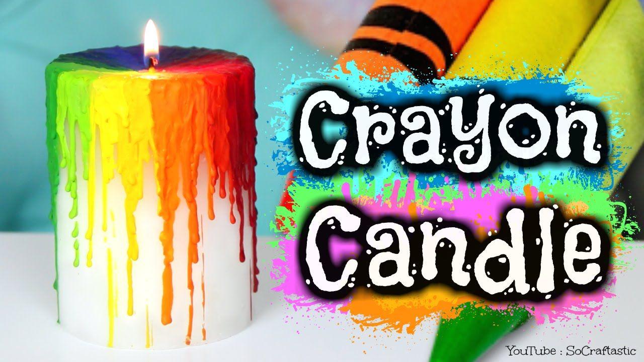 Drip Melt Logo - DIY CRAYON DRIP CANDLE - Melting Crayons - How To | SoCraftastic ...