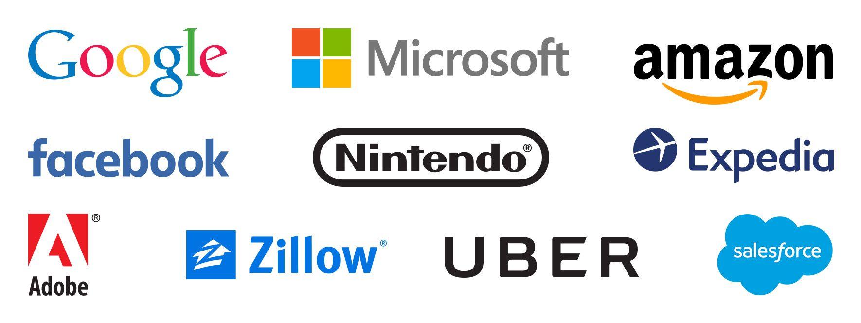 Top Technology Company Logo - companies that hire the most Tech workers in 2018