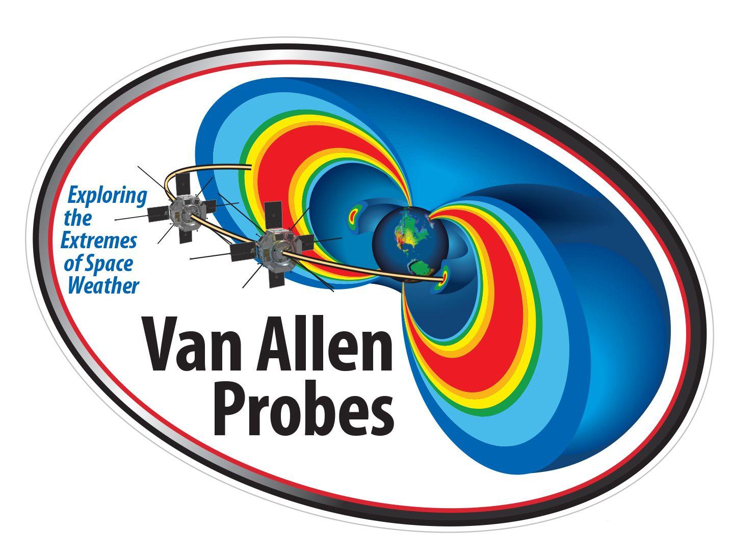 Rare NASA Logo - Orbiter.ch Space News: NASA's Van Allen Probes Catch Rare Glimpse of ...