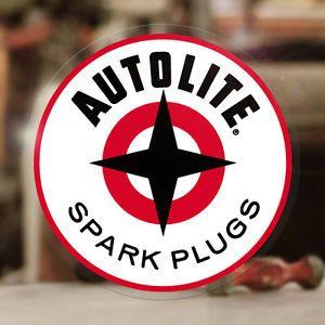 Vintage Spark Plug Logo - Autolite spark plugs sticker decal old school hot rod rat vintage ...