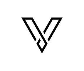 White V Logo - V stock photos and royalty-free images, vectors and illustrations ...