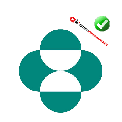 Green and White Circle Logo - Green and white Logos