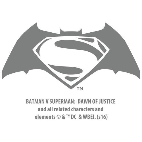 White V Logo - DC Batman V Superman Logo Graff Official Men's T Shirt White