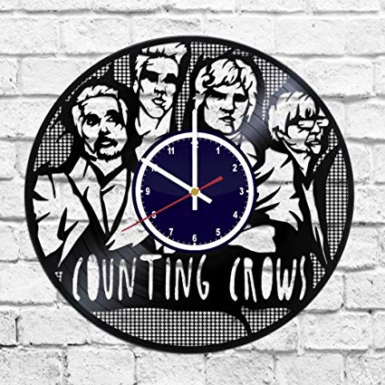 Counting Crows Logo - Counting Crows rock band design wall clock, Counting