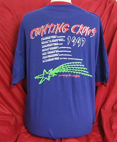 Counting Crows Logo - Counting Crows Recovering The Satellites UK T Shirt