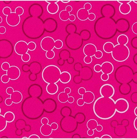 Pink Mickey Mouse Logo - Disney Cooling Towel - Mickey Mouse Icon - Pink