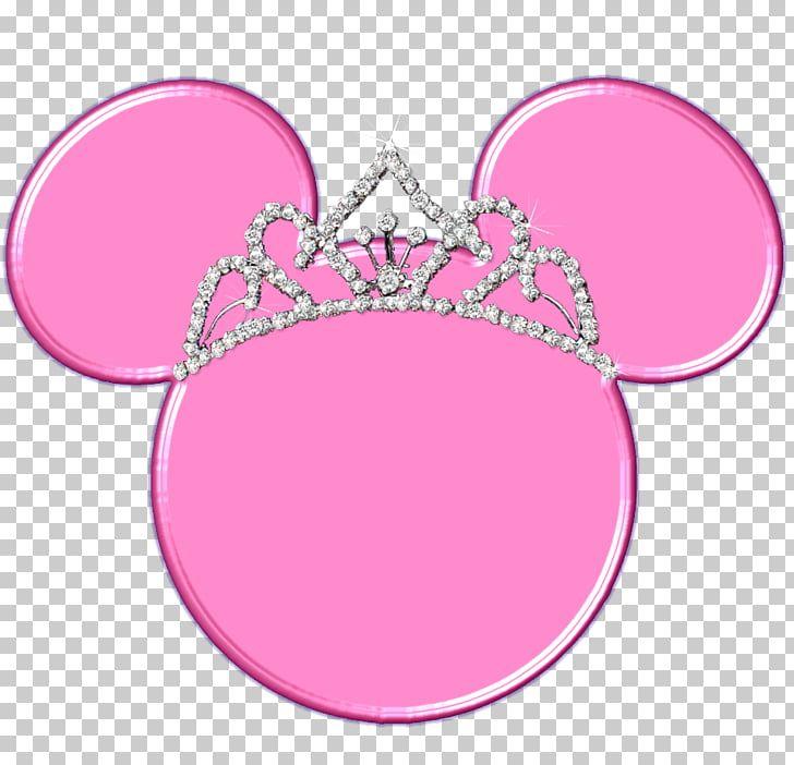 Pink Mickey Mouse Logo - Mickey Mouse Minnie Mouse Crown, Mickey Mouse wearing a crown