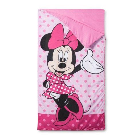 Pink Mickey Mouse Logo - Mickey Mouse & Friends Minnie Mouse Pink Sleeping Bag : Target