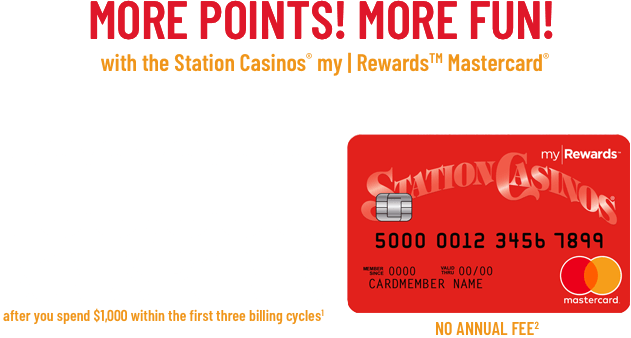 Station Casinos Logo - My. Rewards Mastercard