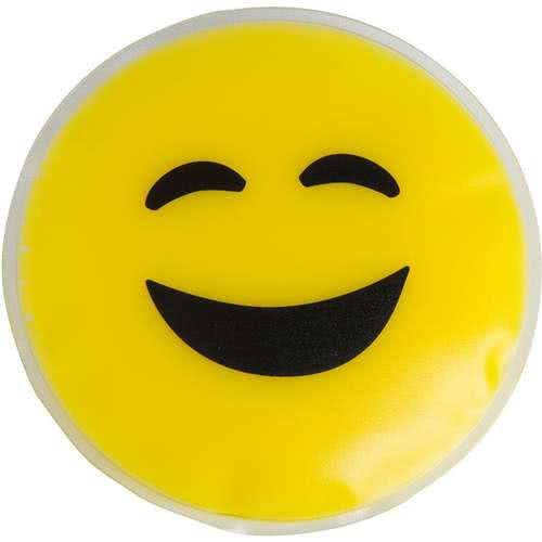 Happy Emoji Logo - Promotional Happy Face Emoji Chill Patches with Custom Logo