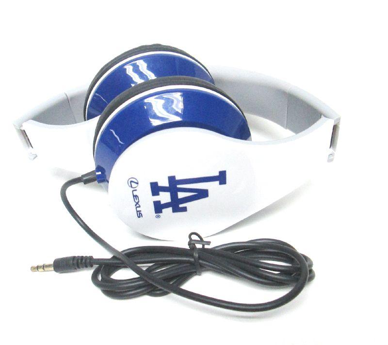 Headphone Company Logo - Gift Headphone with Custom Colored Logo for Sports Event