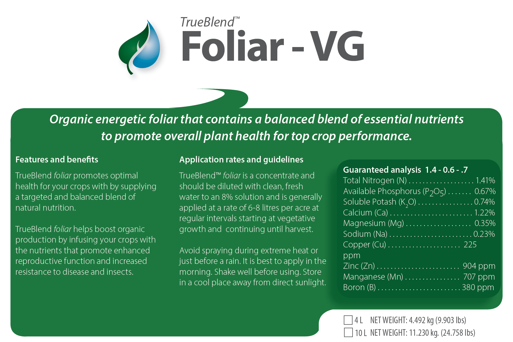 Cool VG Logo - TrueBlend Foliar VG