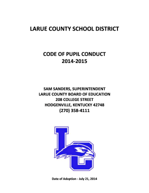 LaRue County Schools Logo - Fillable Online larue k12 ky LARUE COUNTY SCHOOL DISTRICT - larue ...