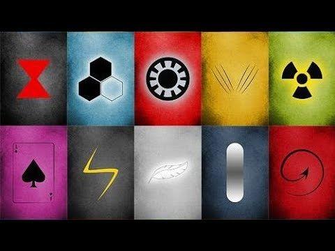 Marvel Superhero Logo - Guess The Marvel Superhero By The Logo Challenge! Only True Marvel ...