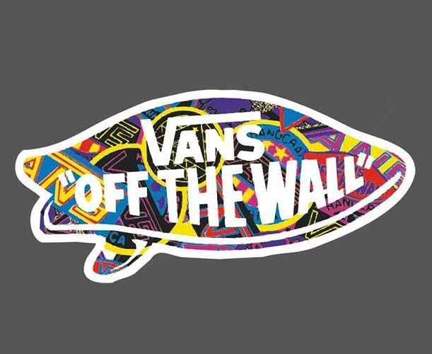 Vans Skateboard Logo - Buy Vans Sticker | Wholesale Skateboard Brand Logo Stickers with ...