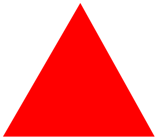Mountain Red Triangle Logo - File:Mountain sign.svg - Wikimedia Commons