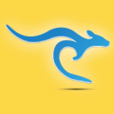 And Symbol with Blue Kangaroo Logo - Blue Kangaroo (@BlueRooCorp) | Twitter