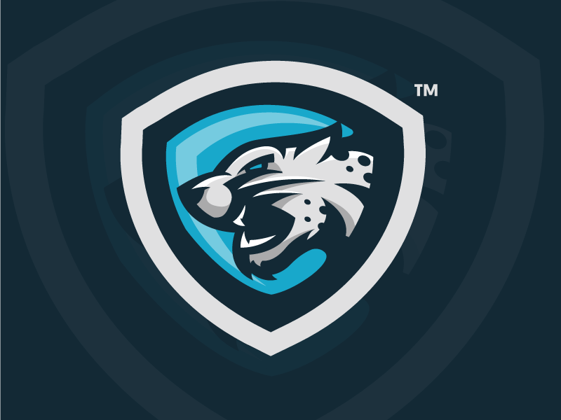 Blue Cheetah Logo - Cheetah Logo / Illustration / Mascot