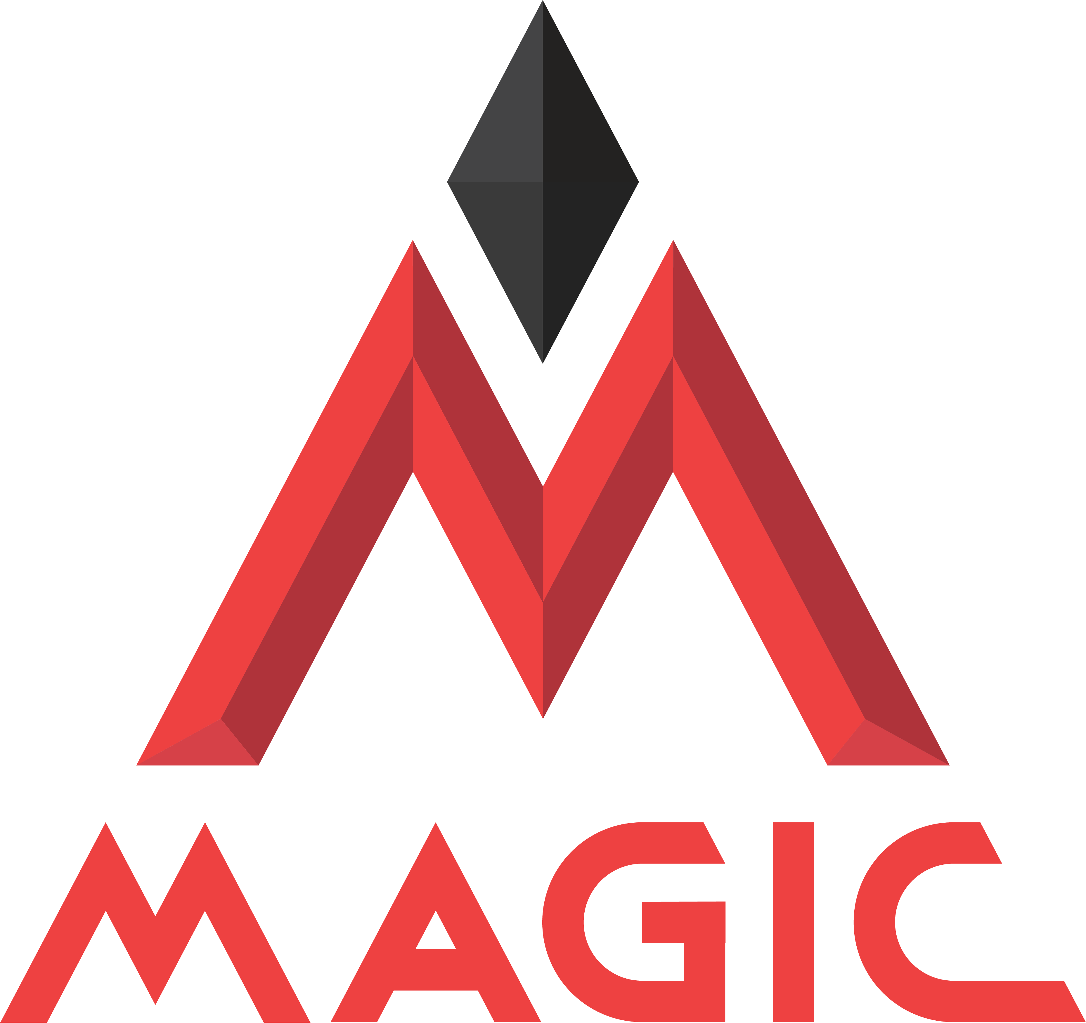 Mountain Red Triangle Logo - Magic Mountain — Ski Vermont
