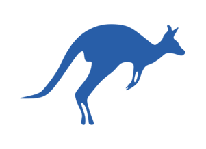 And Symbol with Blue Kangaroo Logo - Mind Maker : Best IELTS, PTE, TOEFL and Study Abroad Guidance ...