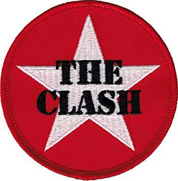 Red Circle with White Star Logo - Amazon.com: The Clash White Star Logo on Red Patch: Arts, Crafts ...