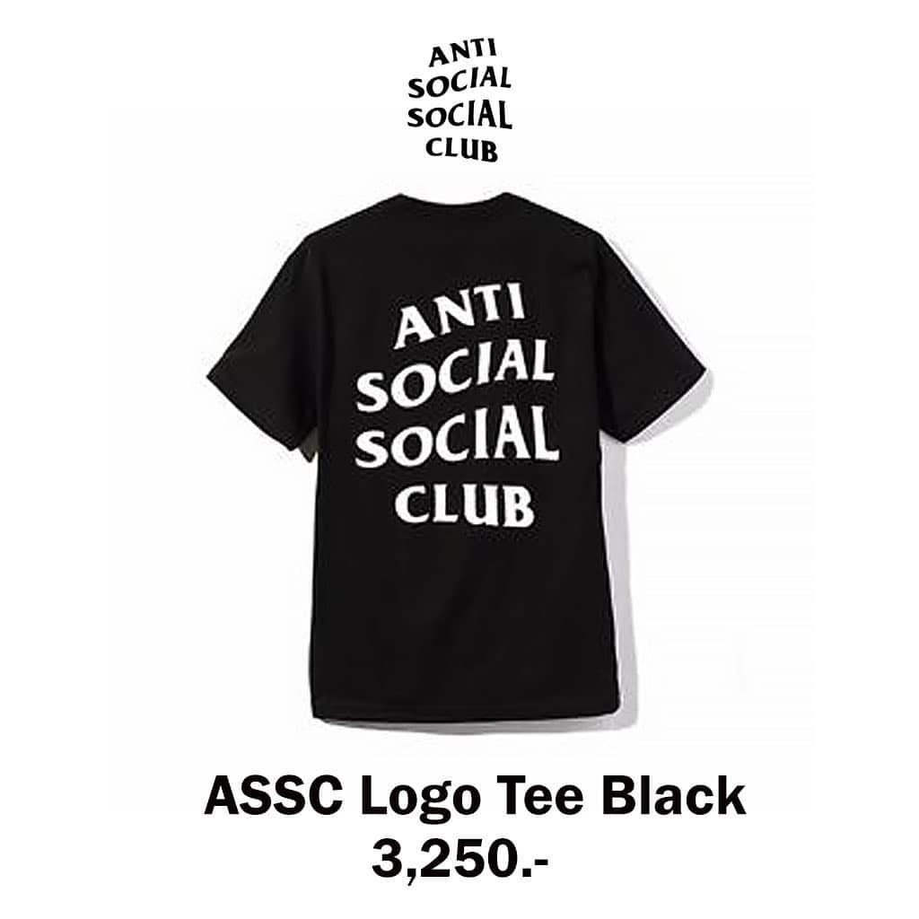 And White Black Antisociallogo Logo - Brandname✴Authentic