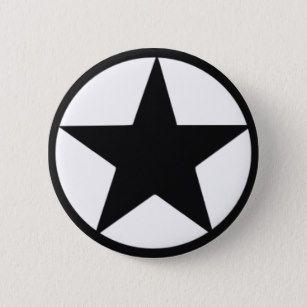 Star within a Circle Logo - Star Logo Badges & Pins | Zazzle UK