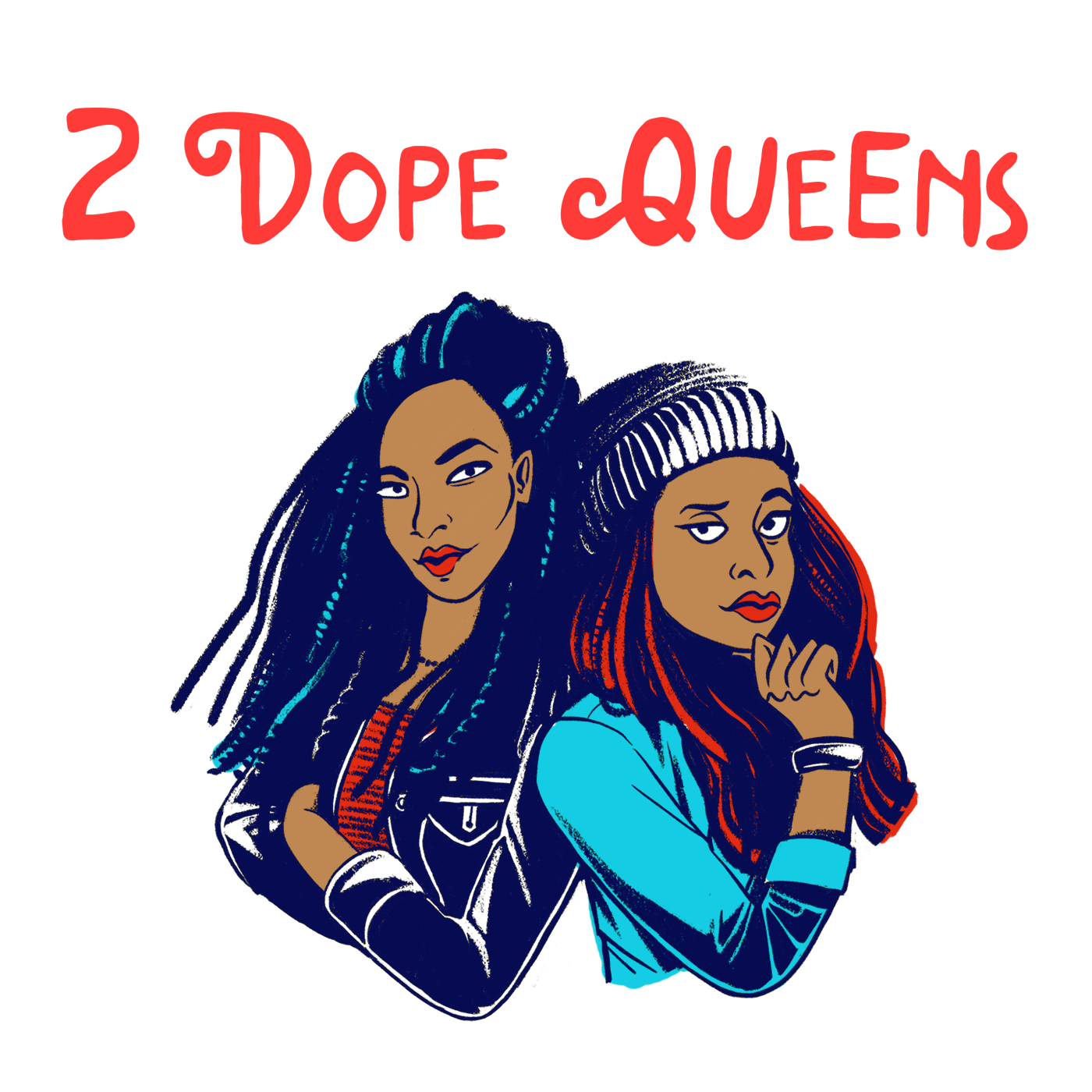 2 Dope Logo - 2 Dope Queens' to HBO: Hit Podcast to Become TV Series in 2018 ...