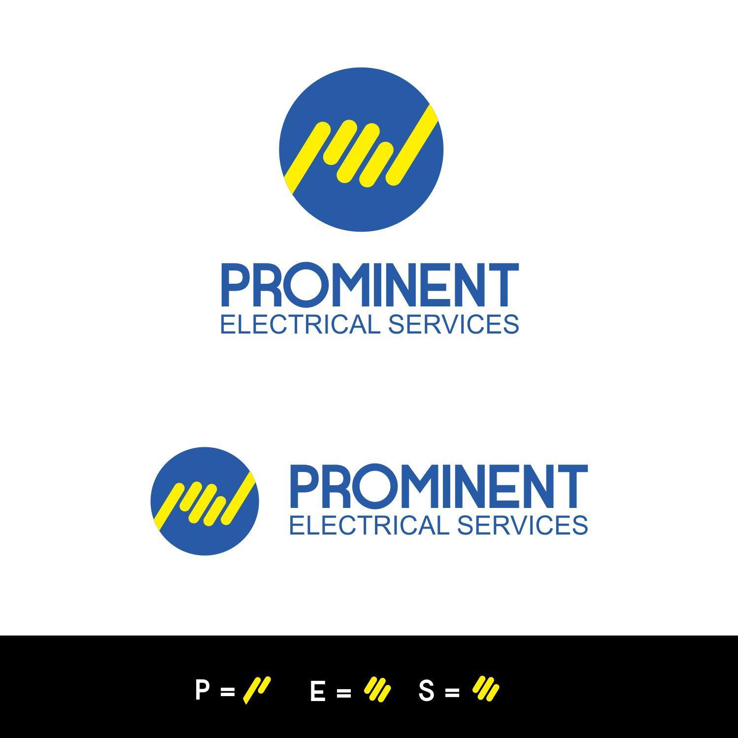 Prominent S Logo - Masculine, Upmarket, Electrical Logo Design for Prominent Electrical ...