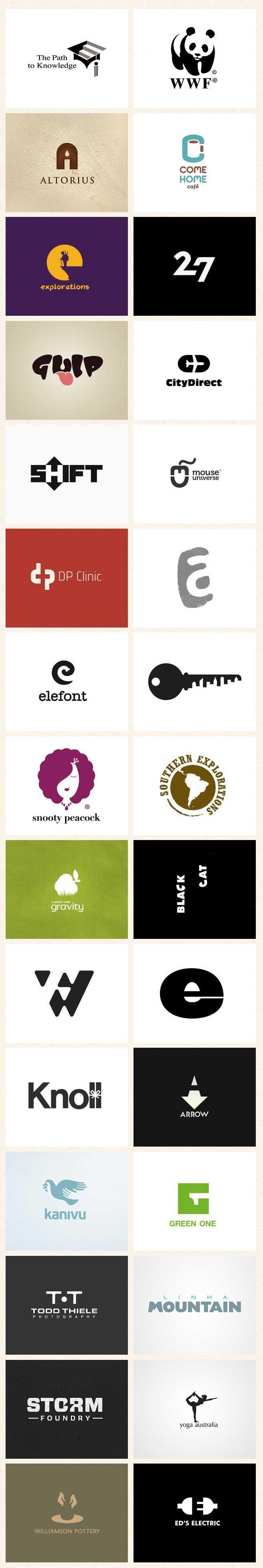 Prominent S Logo - Negative Space Logo Designs All of these logo designed utilize