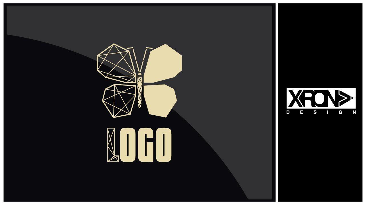 Butterfly Simple Logo - LOGO DESIGN - Vector Butterfly in Adobe Illustrator - YouTube