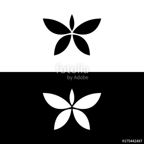 Butterfly Simple Logo - Simple Butterfly Vector Logo Stock Image And Royalty Free Vector