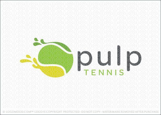 Mean Ball Logo - Pulp Tennis | Tennis | Logos, Logo design, Sports logo