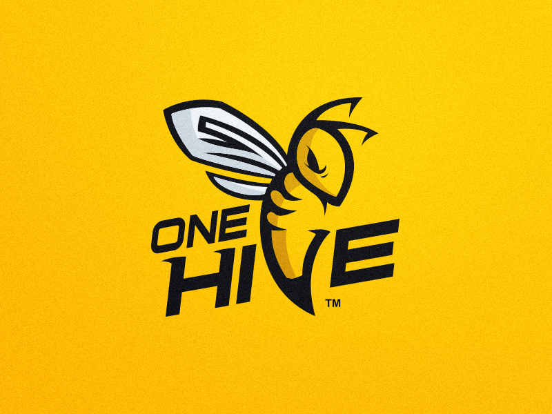 Hive Logo - One Hive - Logo Design by Travis Howell 