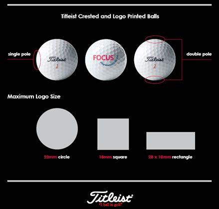 Mean Ball Logo - Logo Golf Balls Taylormade BURNER corporate personalised Golf Day Prizes