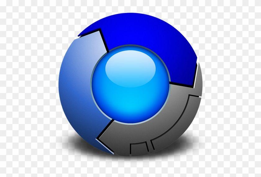 Cool Chrome Logo - Blue Google Chrome Chrome Icon Download Transparent