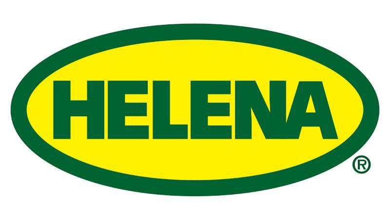 Green and Yellow Company Logo - Helena Chemical