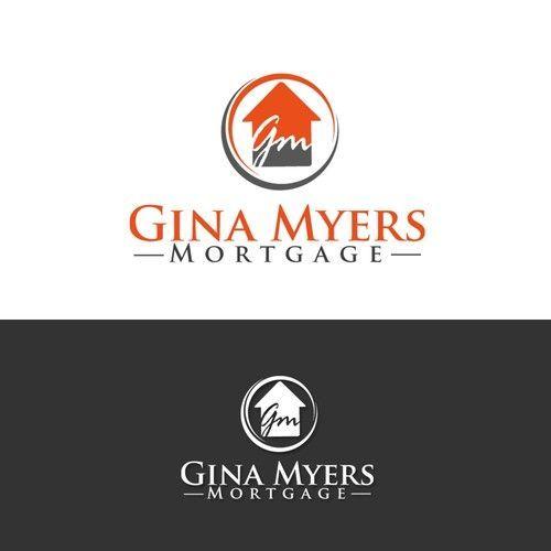Loan Officer Logo - Gina Myers Mortgage - Fresh logo for a female loan officer in ...