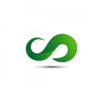 Green and Yellow Company Logo - Infinity Logo PNG Image. Vectors and PSD Files
