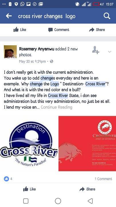 Cross River Logo - Planned Protest In Cross River State Over Attempt To Change Of Logo ...