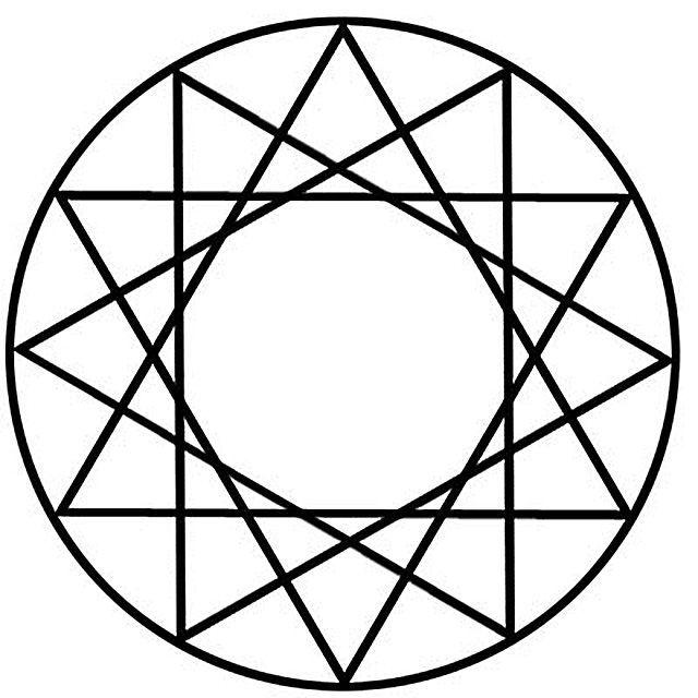 White with Red Triangle Inside Circle Logo - Geometric Shapes and Their Symbolic Meanings