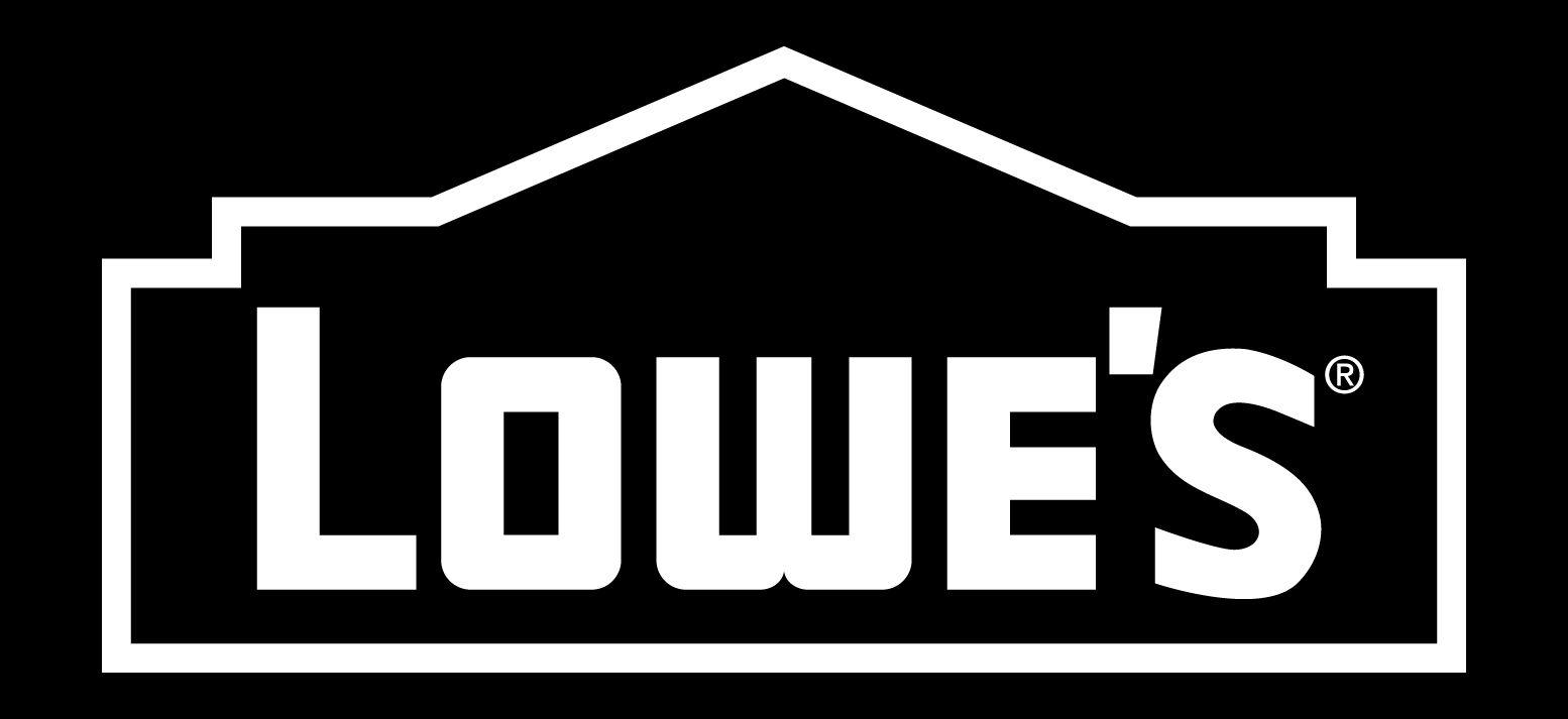 Black and White Rectangle Brand Logo - Lowe's Home Improvement: Lowe's Official Logos