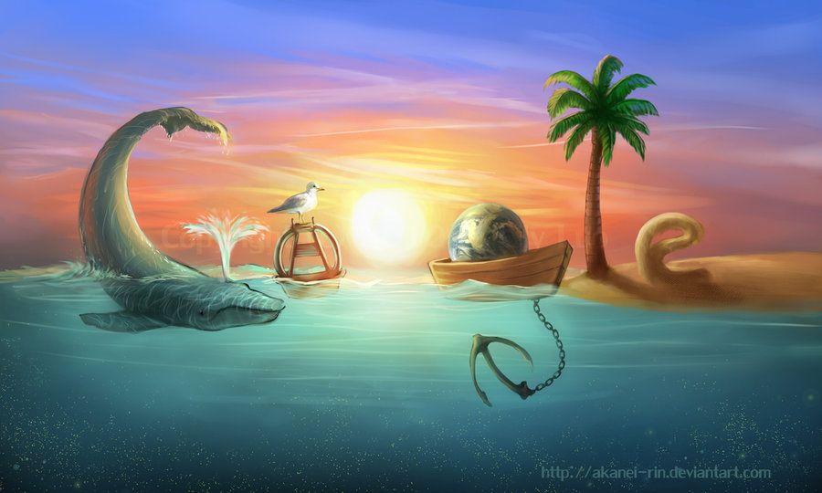 Beach Themed Google Logo - Beautiful Google Pictures | The Design Work