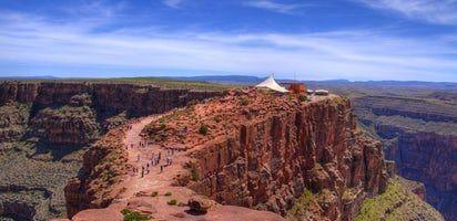 Grand Canyon West Logo - Grand Canyon West Rim bus tour with helicopter, boat and Skywalk ...