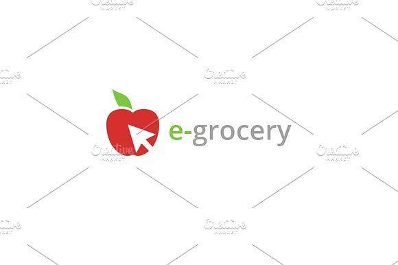 Grocery Logo - Online Grocery Logo Logo Templates Creative Market