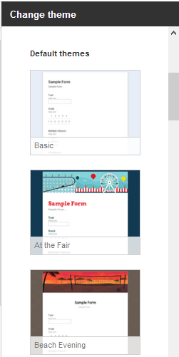 Beach Themed Google Logo - How to Add a Theme to Google Forms