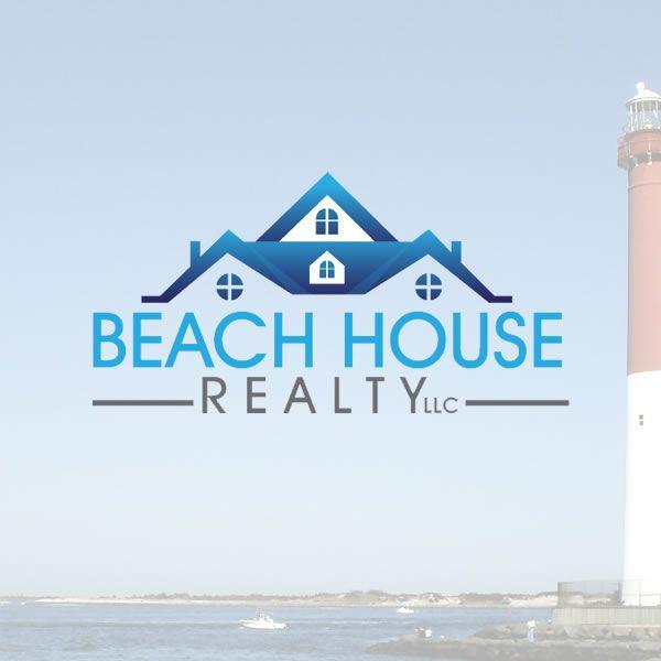 Beach Themed Google Logo - LBI Beach House Realty. My Jersey Shore