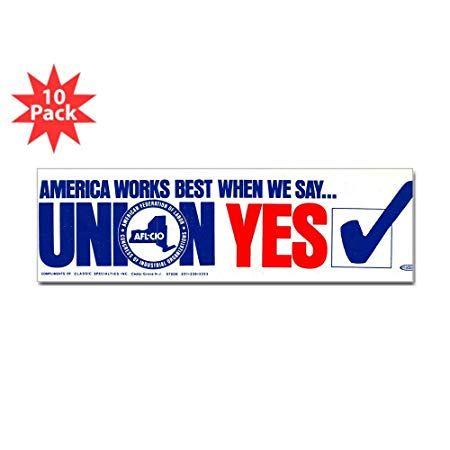 Union Yes Logo - CafePress Yes (Bumper 10 pk): Amazon.co.uk