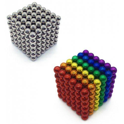 Multi Color Sphere Logo - 432Pcs 5mm DIY Silver Multi Colored Magnetic Balls Sphere Beads